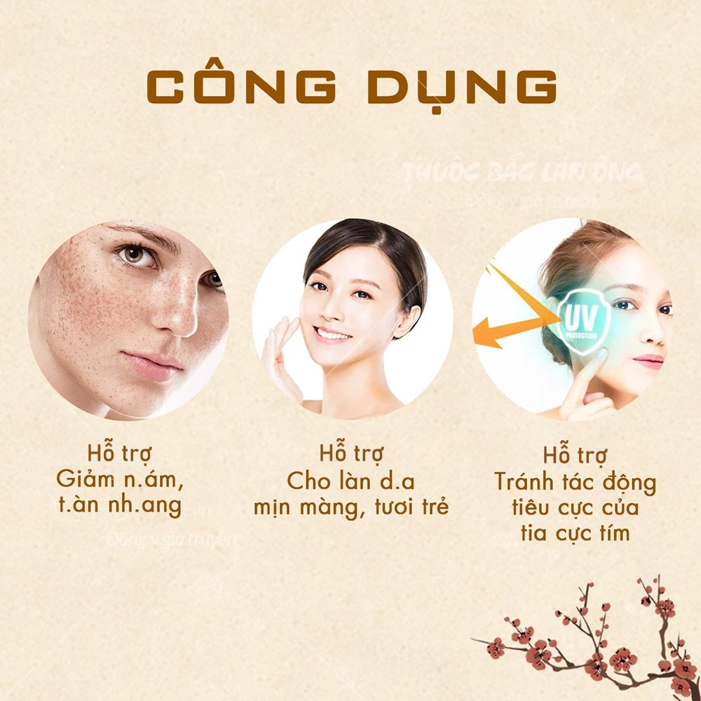 Set hỗ trợ giảm thâm, mờ nám (Cam thảo, nhân trần, cỏ tranh,...)