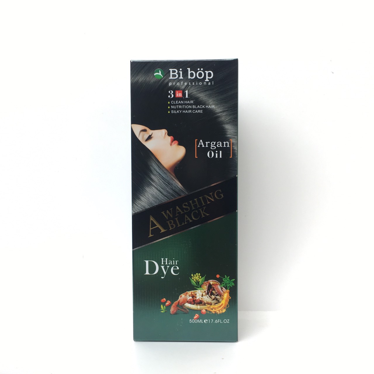 Dầu Gội Phủ Bạc Đen (Nâu) BiBop Nhật Bản