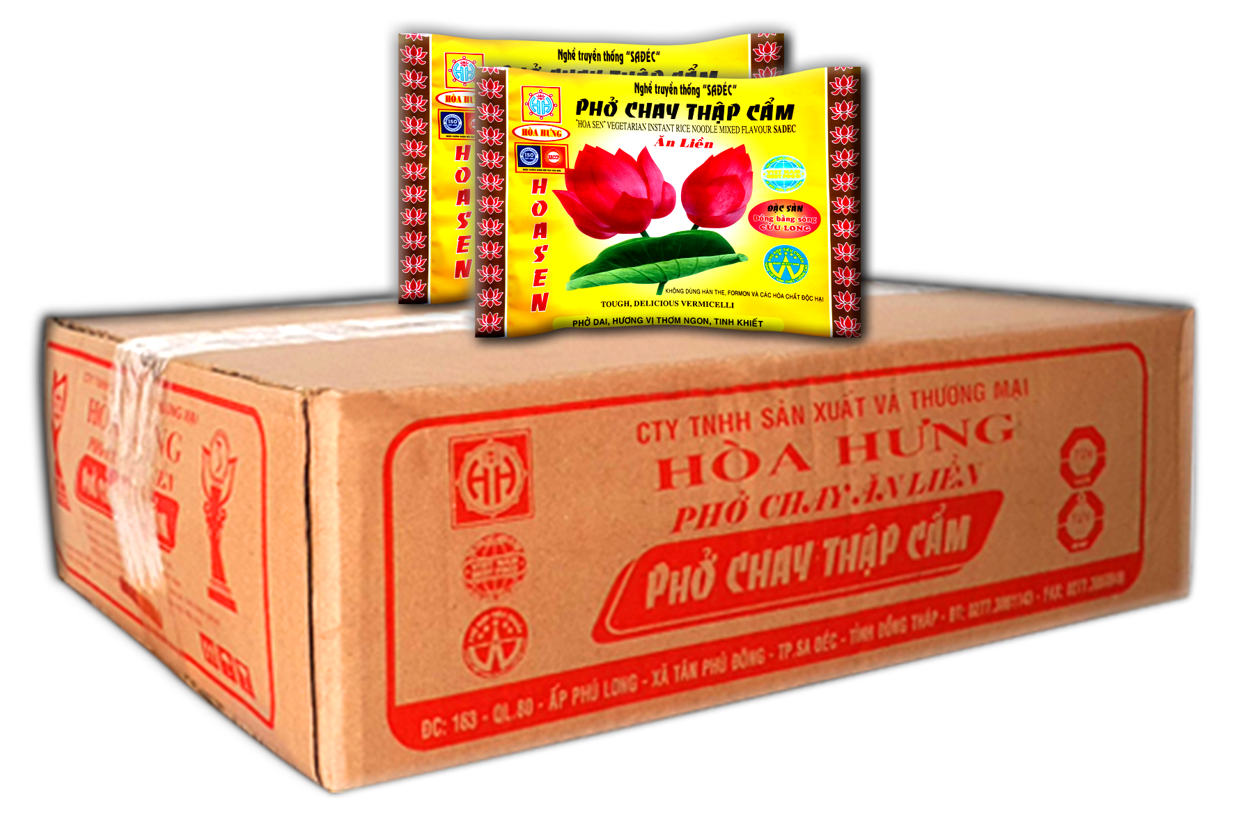 PHỞ CHAY THẬP CẨM (Thùng 30 GÓI)