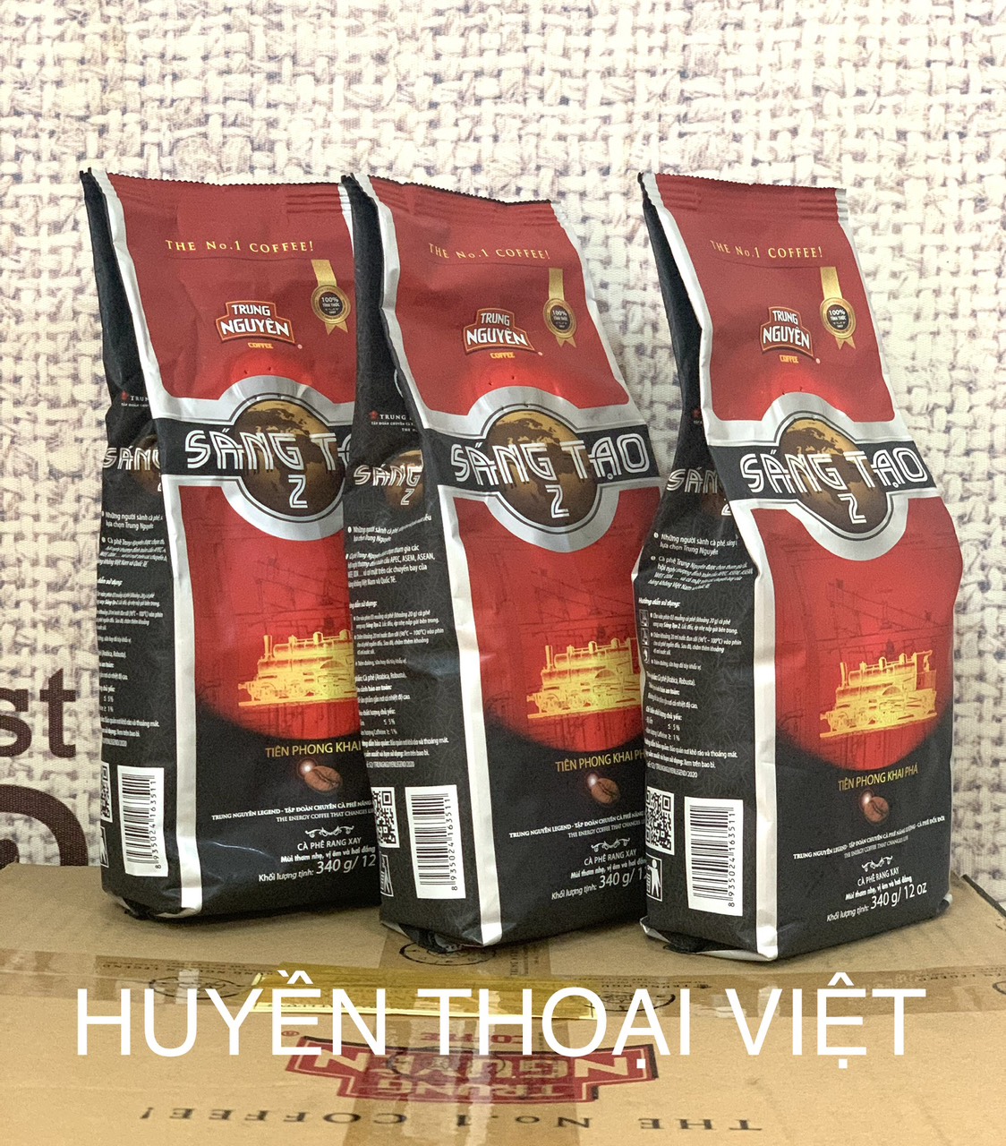( COMBO 3 TÚI) Cà phê SÁNG TẠO 2 Trung Nguyên( Túi 340gam)
