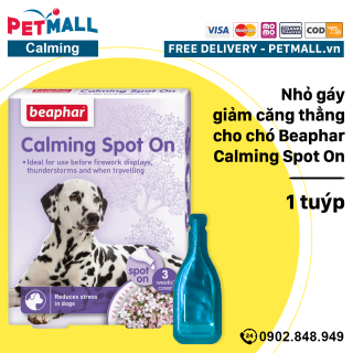 Nhỏ gáy giảm căng thẳng cho chó Beaphar Calming Spot On - 1 tuýp Petmall thumbnail