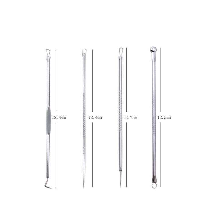 Bộ 4 cây nặn mụn chuyên dụng( Trắng)