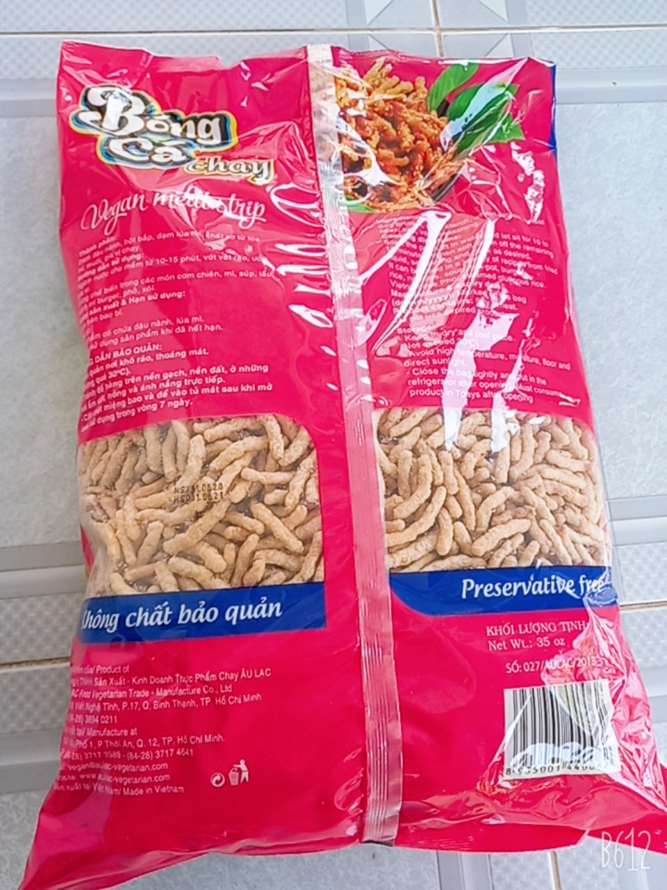 Bóng cá chay Âu Lạc 1kg