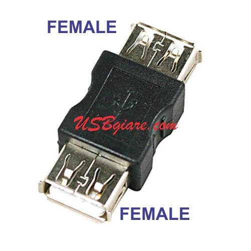 Đầu nối USB 2 đầu cái - USB female to female adapter
