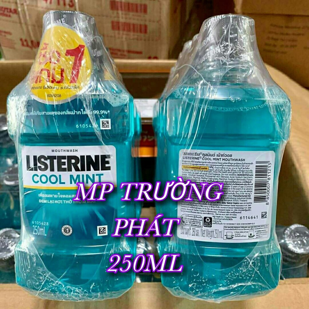 Nước Súc Miệng Listerine Thái Lan - 250ml