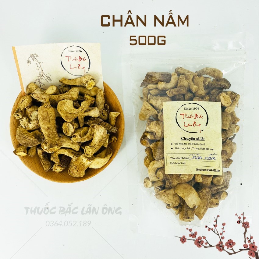 Chân nấm hương khô 500g