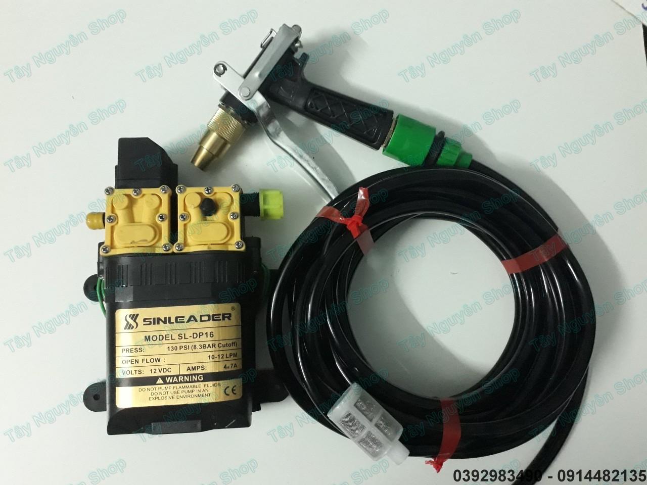 Bộ rửa xe 12v - máy rửa xe 12v mini