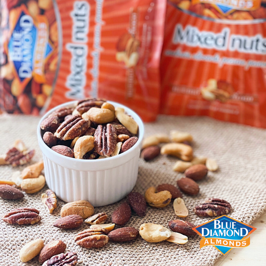 Blue Diamond Roasted Nut Mix - Mixed Nuts