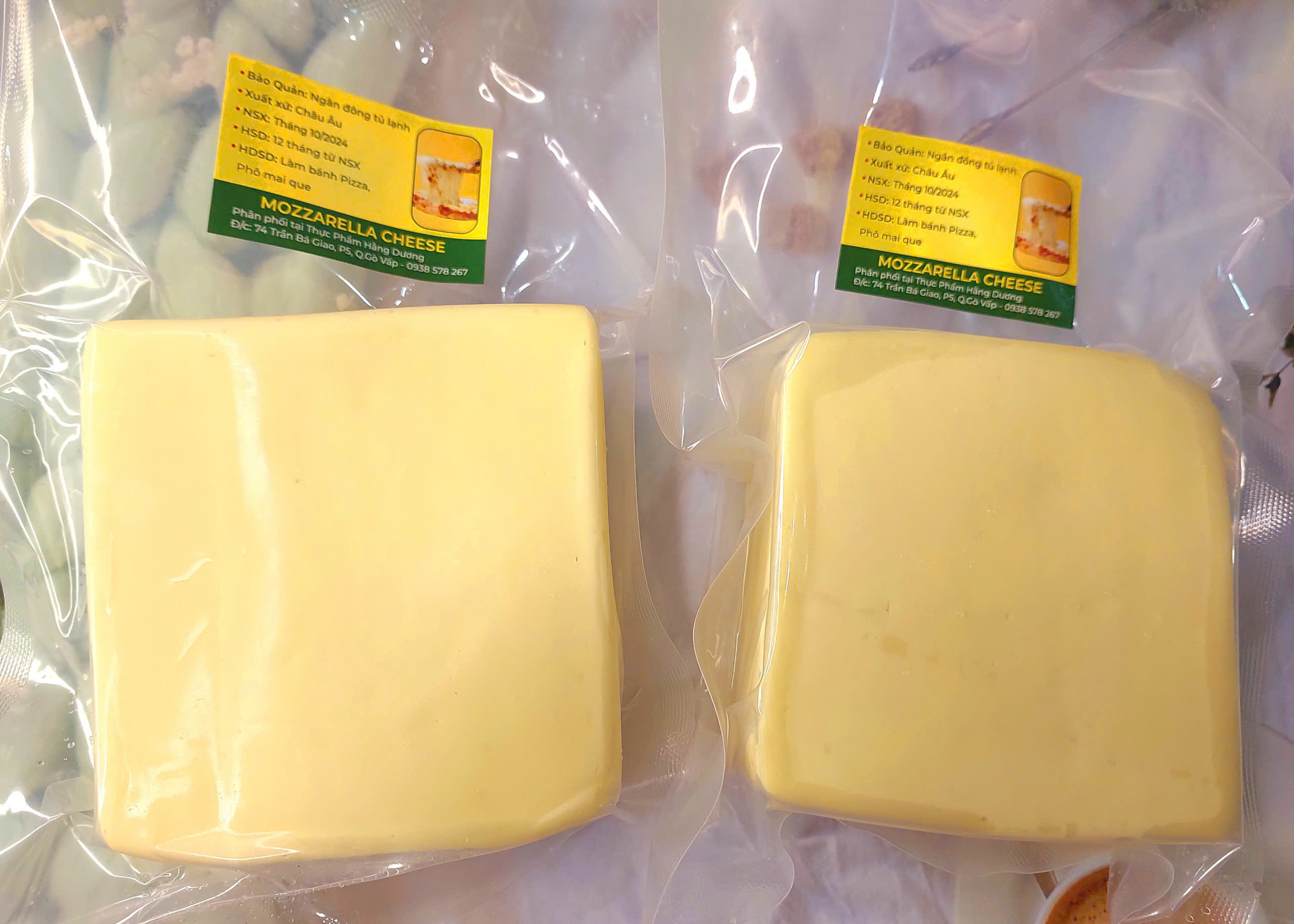 500g PHÔ MAI MOZZARRELLA ( chỉ giao tại sài gòn)_Monhi_Food