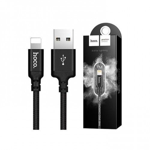Cáp Lightning Hoco X14 dây dài 1m