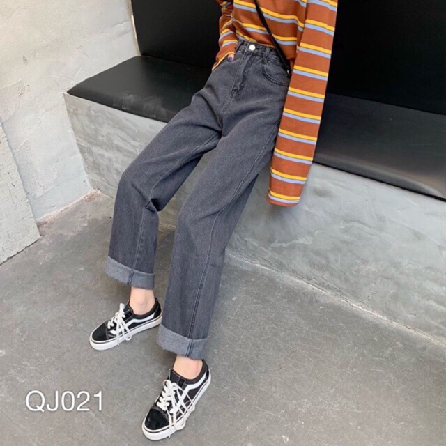 Quần ống rộng lưng cao 🔥