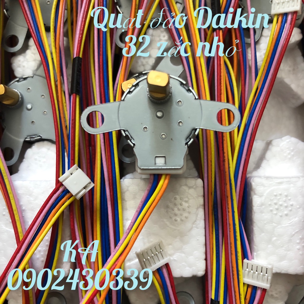Motor đảo dùng cho máy lạnh .daikin gas 32 zắc nhỏ