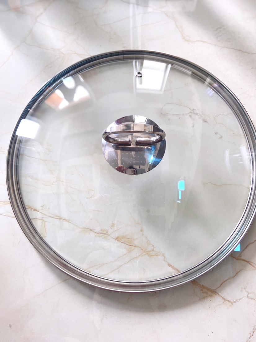 ( 28 cm ) NẮP VUNG KÍNH XOONG - NỒI - CHẢO - NỒI LẨU -  NIÊU SIZE 28 CM ( Splatter Guard / Pan / Pot / Lip )