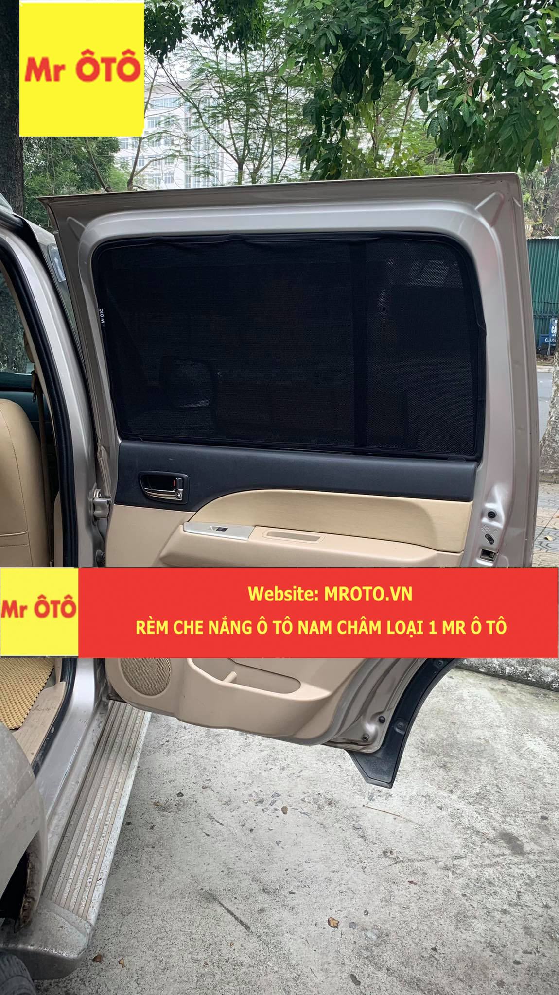 Rèm Che Nắng Ford Everest 2006-2015 Mr OTO