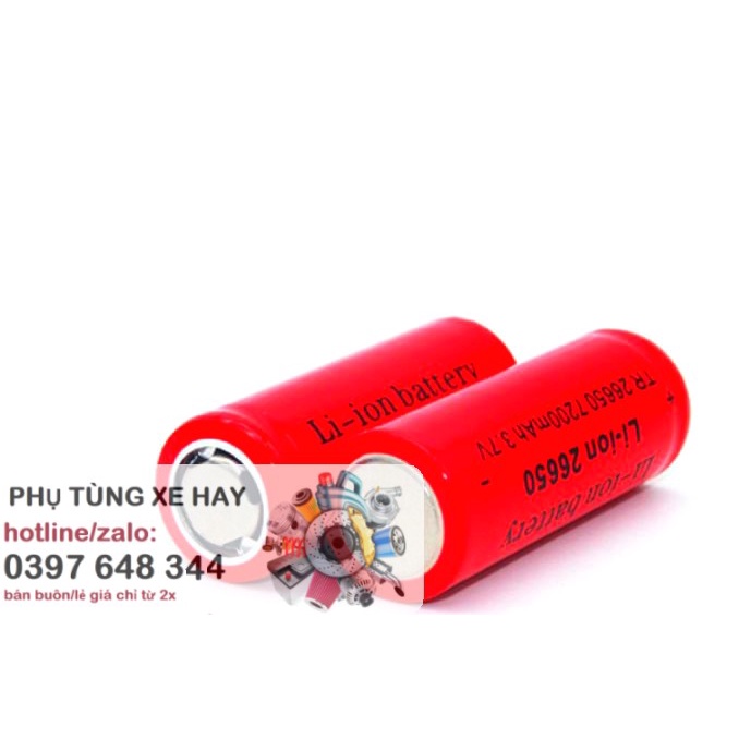 [Pin] 26650 Dung Lượng 6800mAh  - Hàng Mới 100% [BẢO HÀNH 1 NĂM]