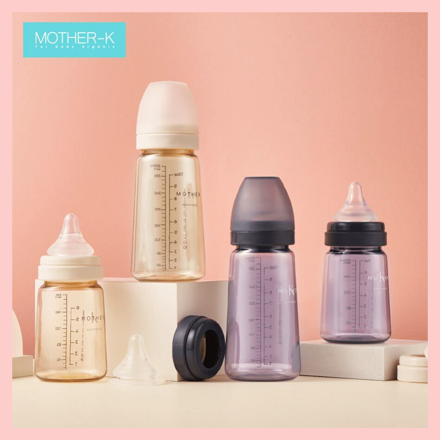 [HCM]Bình sữa PPSU Hàn Quốc Mother-K (280ml )