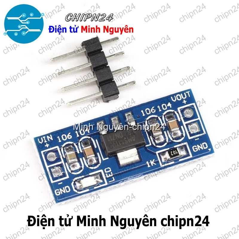 [1 cái] (D18) Mạch Nguồn 3V3 Mini AMS1117 - HH000996