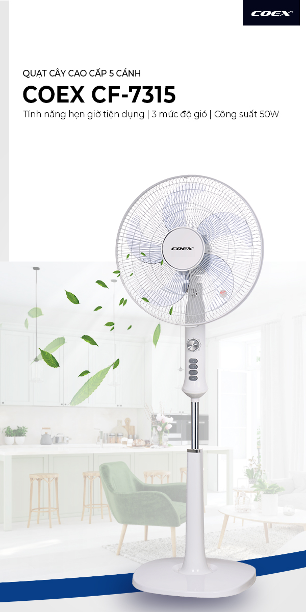 Quạt cây Coex 7315