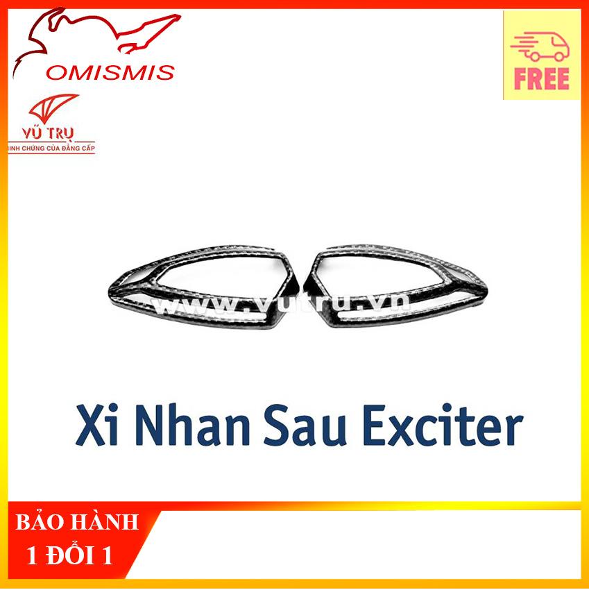 Bộ ốp xi nhan sau carbon exciter 150