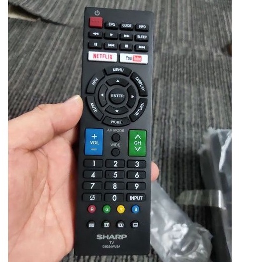 Điều khiển TIVi Sharp hàng chính hãng,