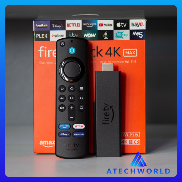 Thiết Bị Amazon Fire TV Stick 4K MAX Kèm Alexa Voice Remote - Gen 3