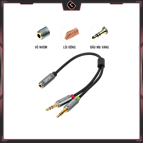 Jack Chuyển Tai Nghe 3.5mm Unitek
