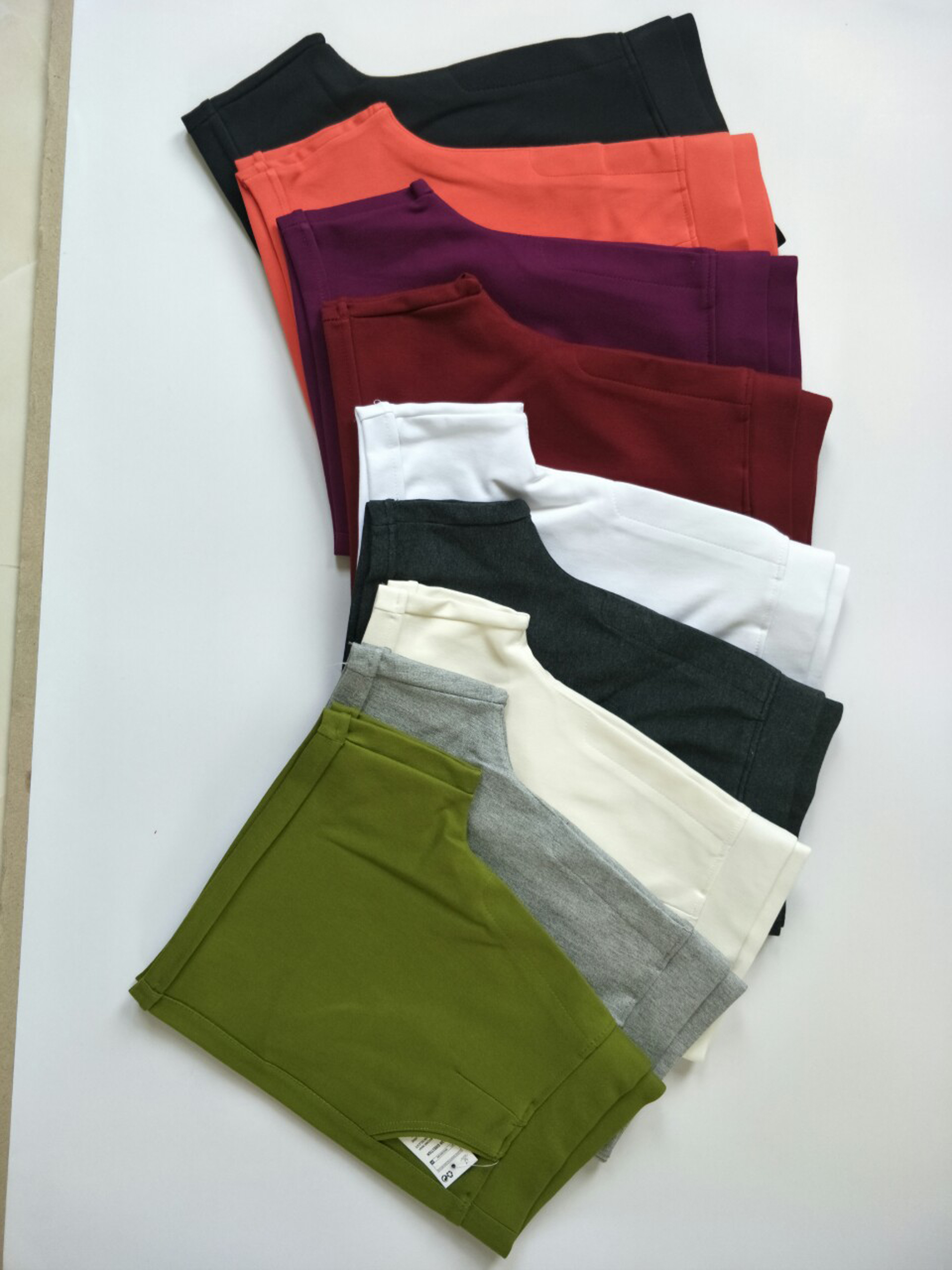 QUẦN SHORT COTTON THUN CO GIÃN VẢI DÀY FORM ÔM