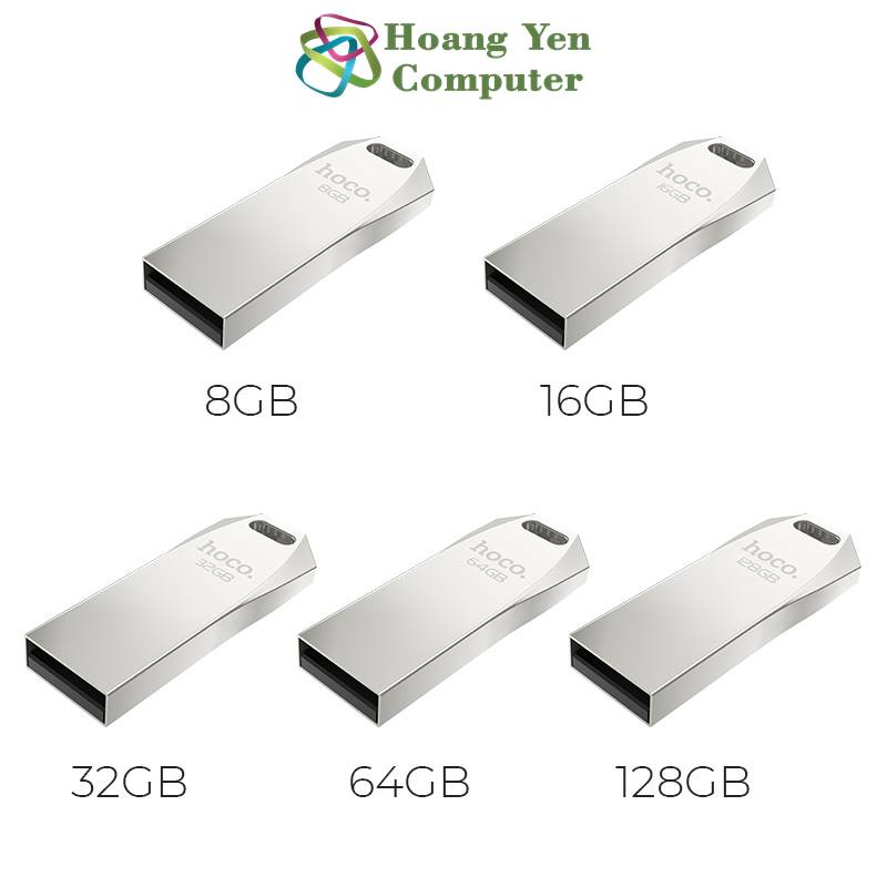 Usb 2.0 hoco ud4 hợp kim kẽm dung lượng 16/32/64/128 gb - bh 5 năm chính hãng - hoàng yến computer