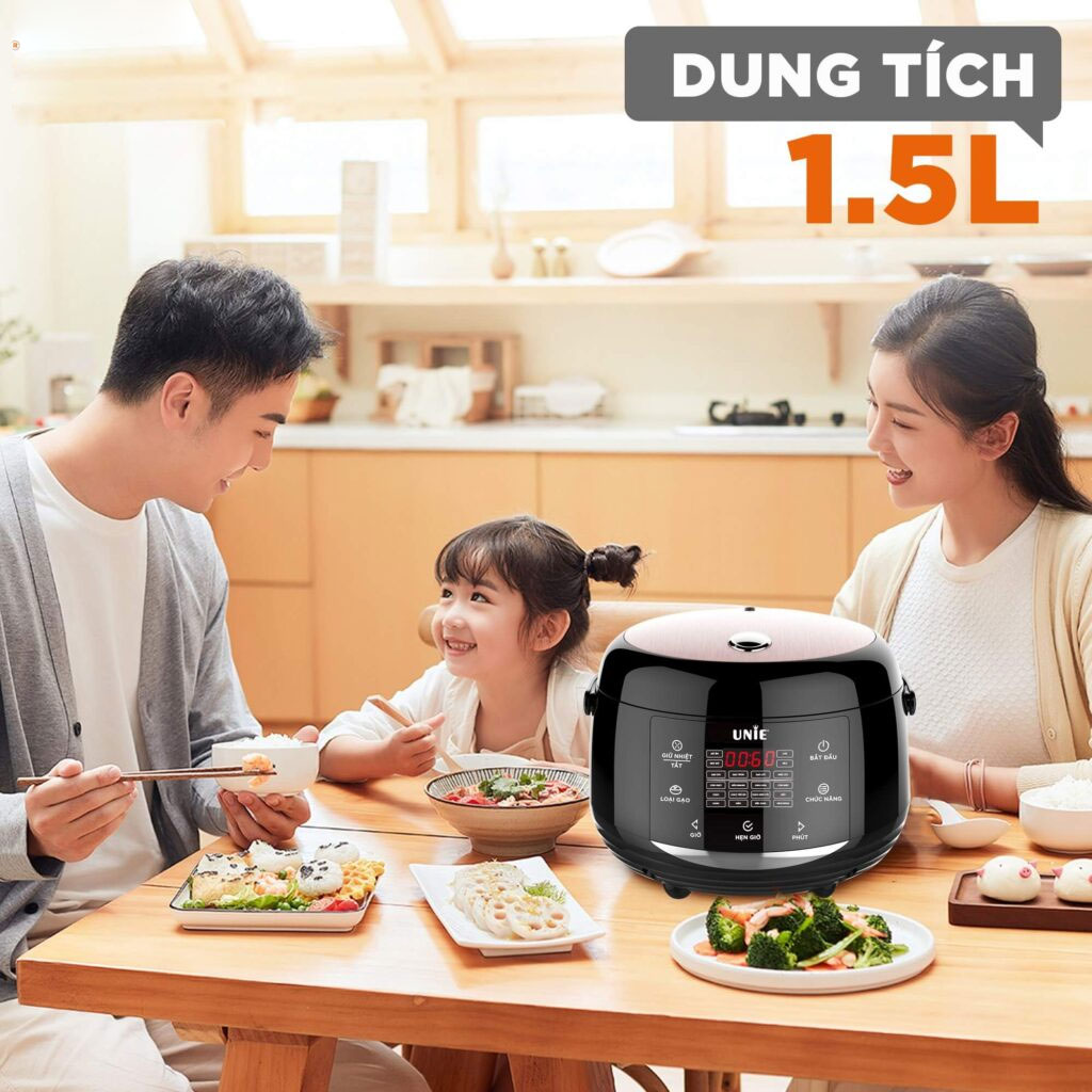 Nồi cơm điện UNIE UEC1572B - Điện Máy Tiện Lợi 247 - Giao hàng miễn phí