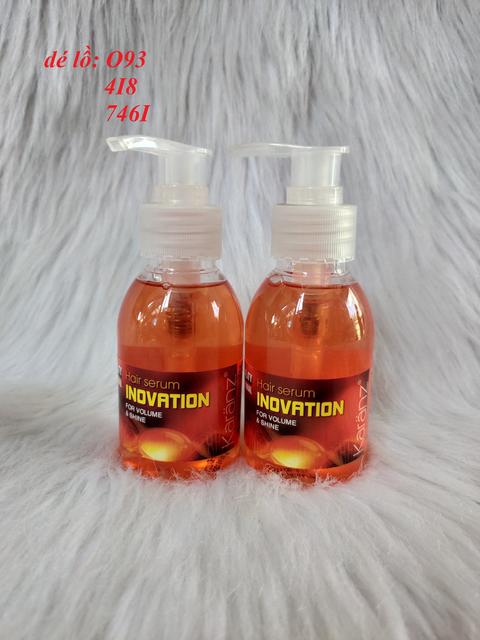Tinh dầu bóng tóc Inovation karanz 125ml