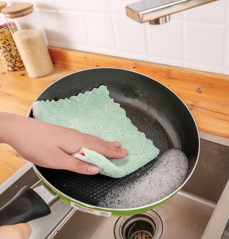COMBO 30 CHIẾC KHĂN LAU ĐA NĂNG 2 MẶT SIÊU THẤM HÚT