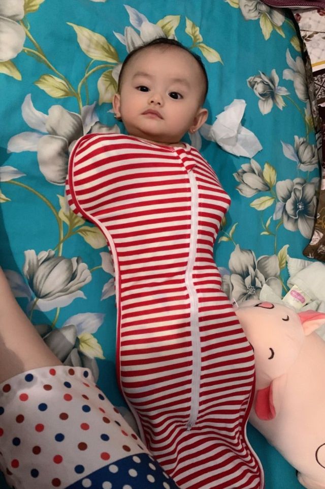 Nhộng chũn cotton cao cấp,khóa kéo 2 chiều cho bé