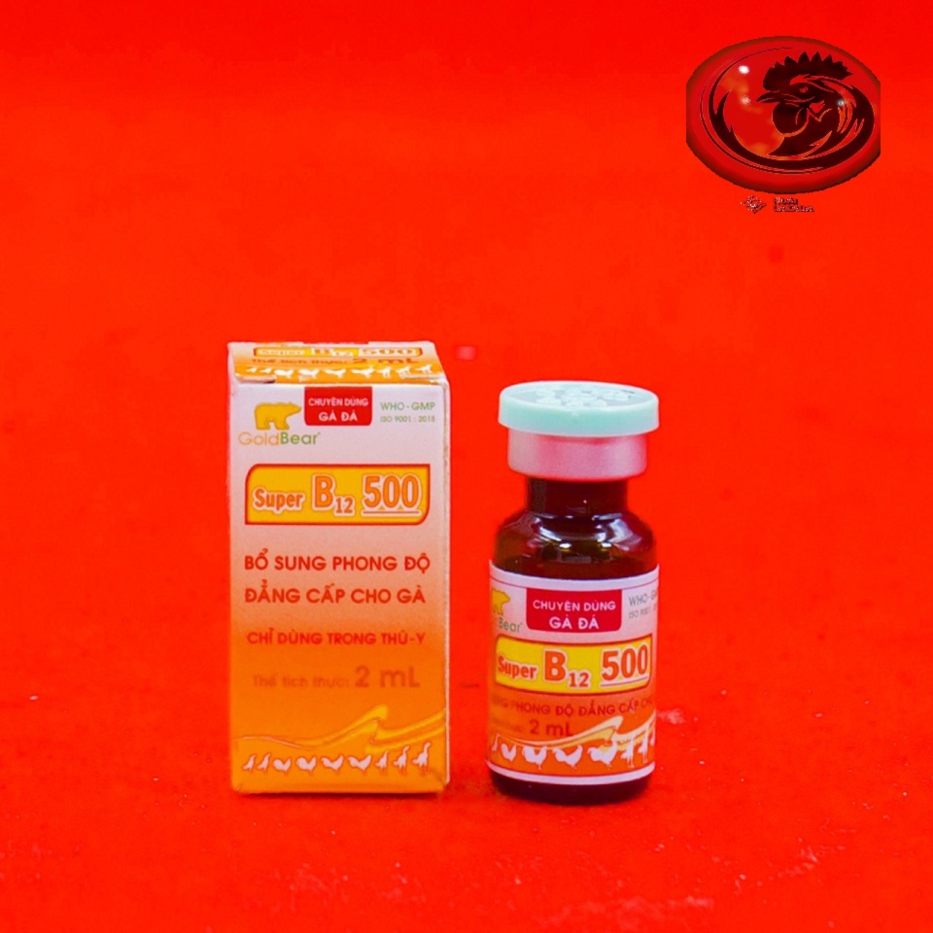 COMBO 4 lọ SUPER B12 500 2ml cho gà đá