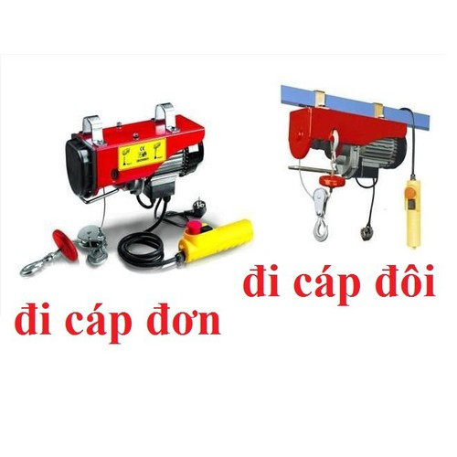 Máy tời điện PA400 cáp 30m