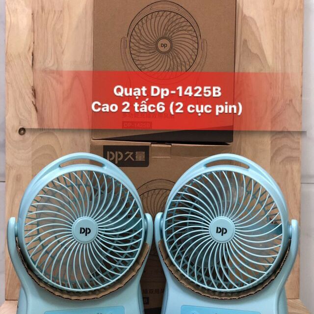 [HCM]QUẠT SẠC SIÊU MÁT USB DP 7605 - 3 TỐC ĐỘ GIÓ - ĐÈN LED- SIêu BỰ