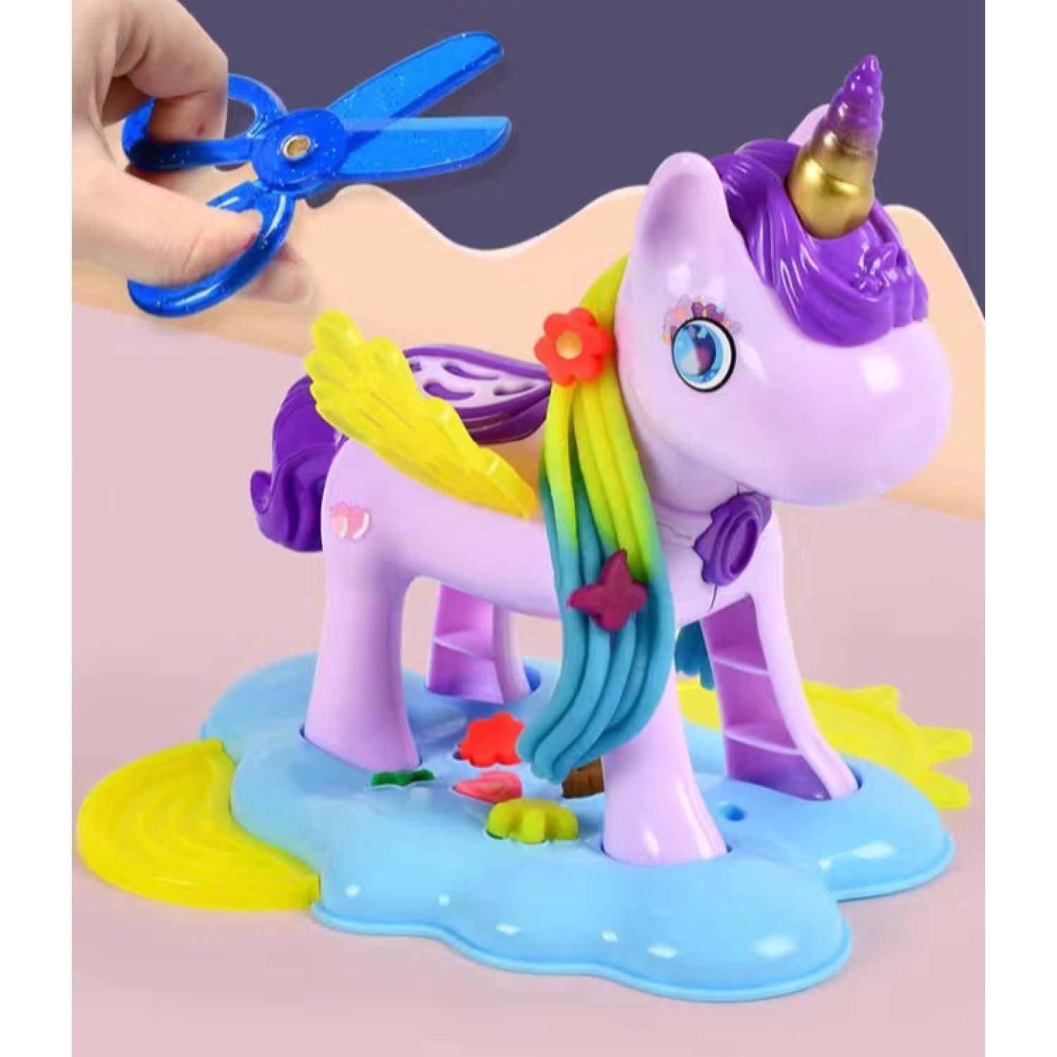 Set đất nặn ngựa Pony- đất sét trẻ em Mh: B0315