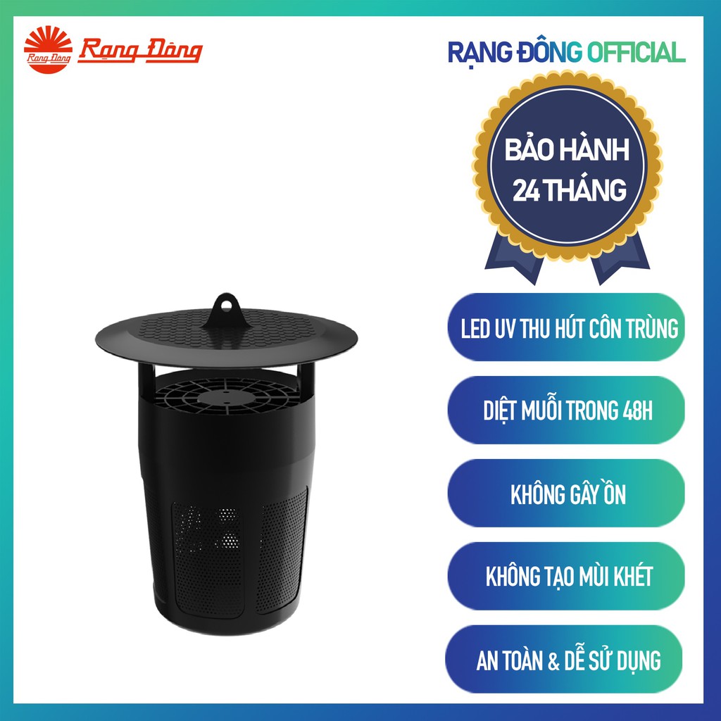Đèn bắt muỗi Rạng đông DBM01 công suất 5w{ Cam kết chính hãng }