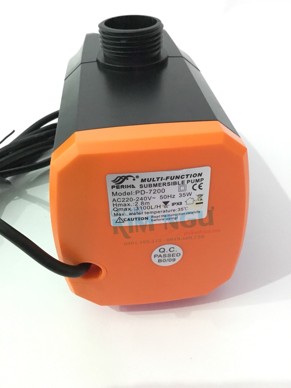 Máy Bơm Nước Hồ Cá PERIHA PD 7200 (35W)
