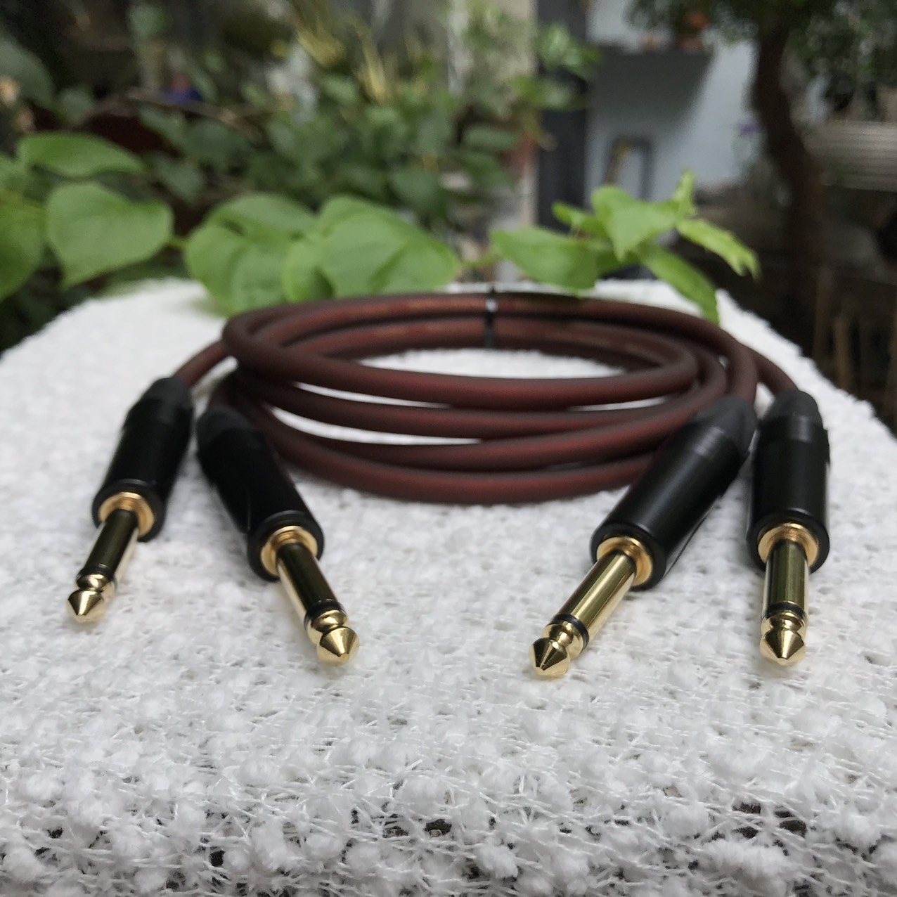 Cặp Dây Jack 6.5mm dài 1m