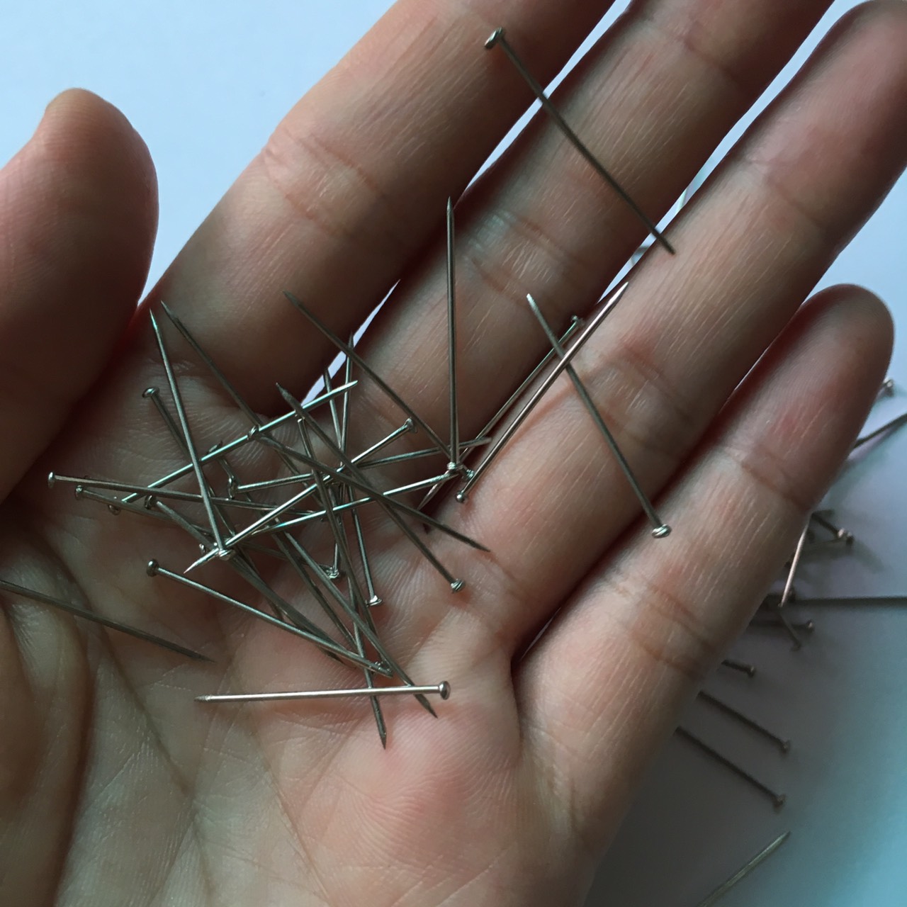 120 đinh ghim pins dài 2.5cm thân kim 0.8mm