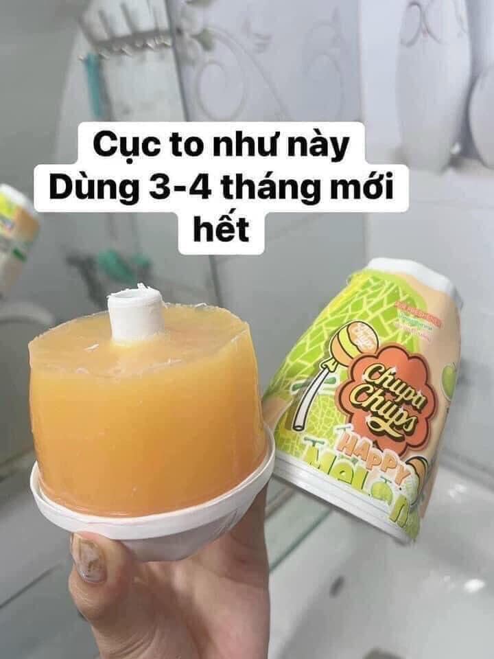 Sáp thơm Chupa chups hương dưa lưới/ dâu/nho