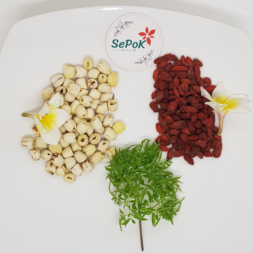 Combo Hạt sen và kỷ tử mỗi loại 100g-SePok