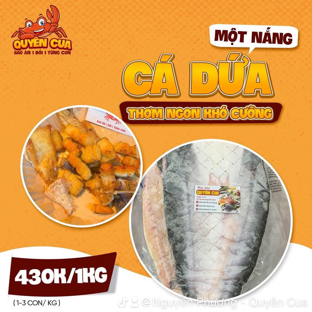 Khô cá dứa cần giờ cá dứa chính hiệu - freeship - ít mỡ thịt thơm giàu dinh dưỡng gói 1kg tới 1kg5