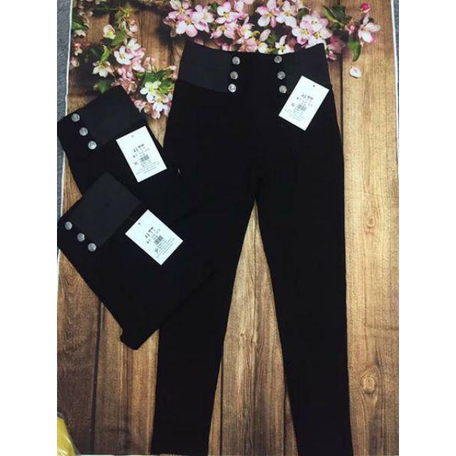 Quần Legging Cạp Cao 6 Cúc chất đẹp..