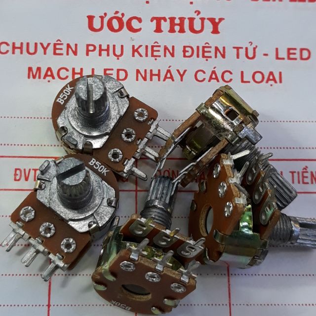 10c  Chiết áp 50k 6 chân