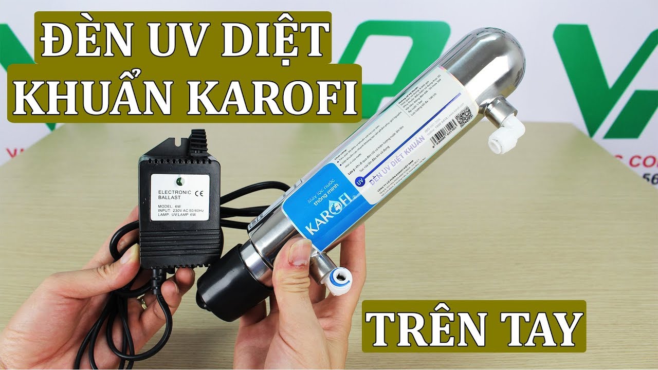 ĐÈN UV diệt khuẩn - KAROFI chính hãng