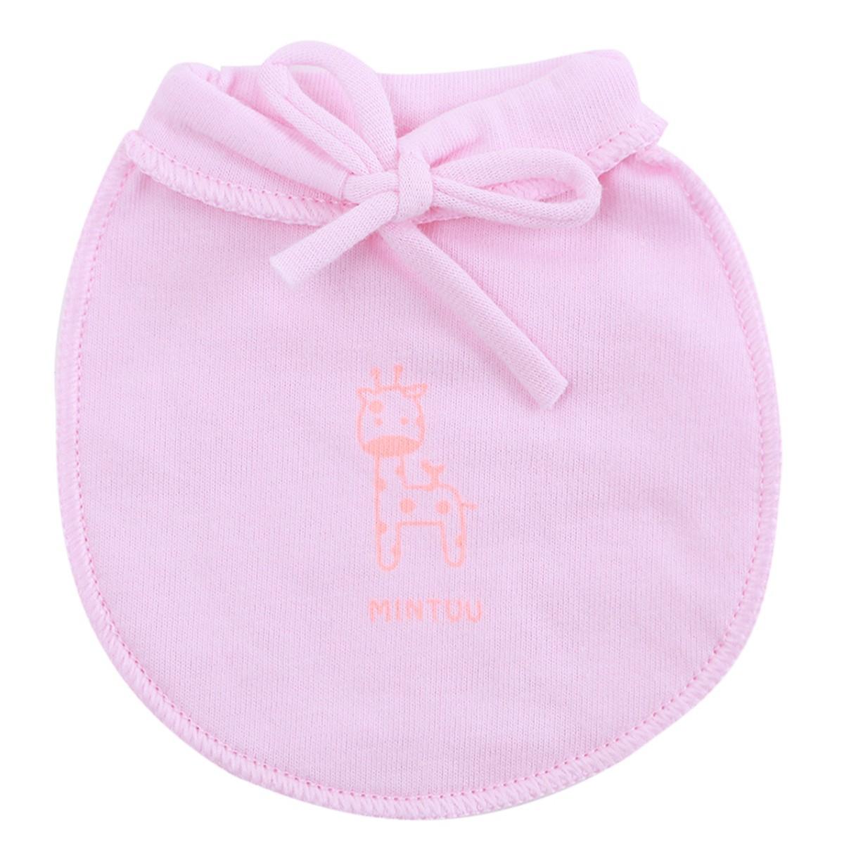 Combo 5 Đôi Bao Tay Bao Chân Cột Dây Sơ Sinh In Màu