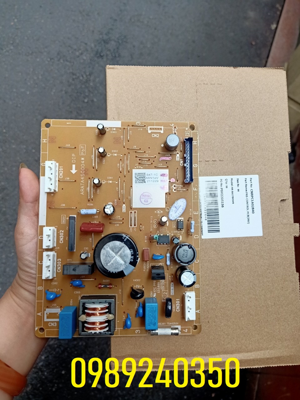 Bo Mạch Tủ Lạnh PANASONIC INVERTER Lớn Rắc Đơn
