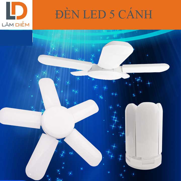 Bóng đèn led siêu sáng hình cánh quạt