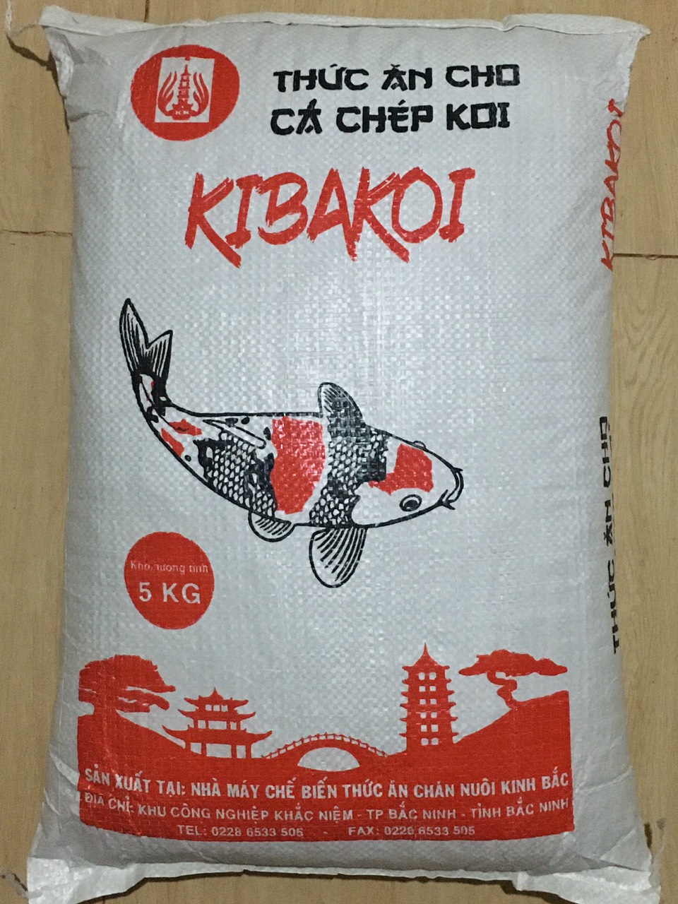 Cám cá koi kibakoi 45 đạm - 1kg
